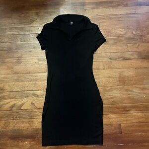 Black color dress